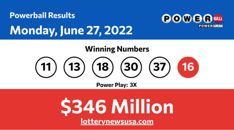 Powerball winning number for Monday, June 27, 2022