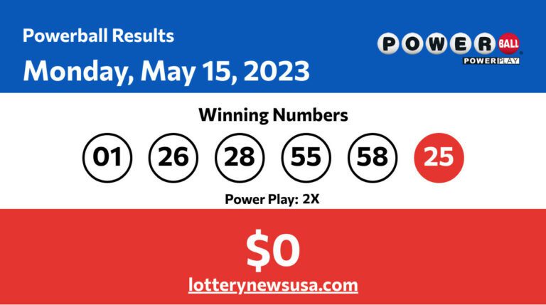 Powerball winning number for Monday, May 15, 2023