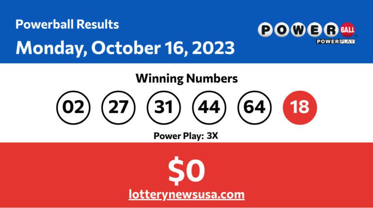 Powerball Winning Numbers For Monday, October 16, 2023; Did Anyone Win ...