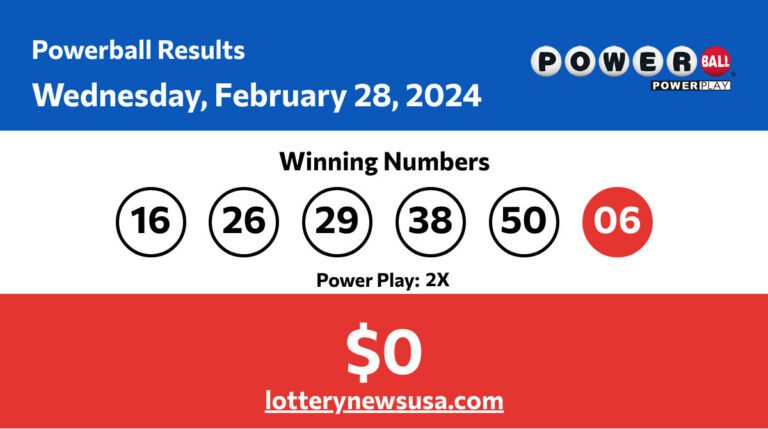 Powerball winning number for Wednesday, February 28, 2024